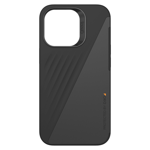 Чехол-накладка Gear4 Brooklyn Snap для смартфона Apple iPhone 13 Pro, искусственная кожа, черный (702008228)