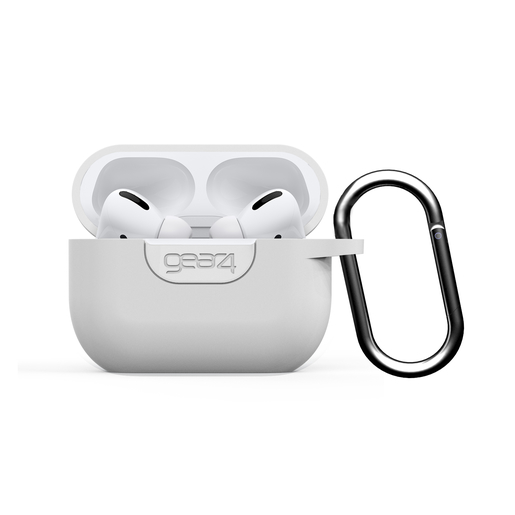 Чехол Gear4 Apollo Case, силиконовый для Apple AirPods Pro, белый (702004964)