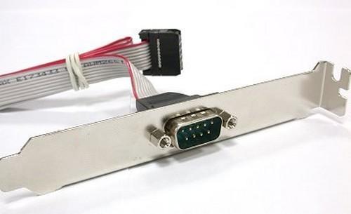 

Планка в корпус для COM-port Speed Dragon (SE-CBLR-DB9M-10N-B/12CF1-1CM001-31R) (Со шлейфом для подключения)