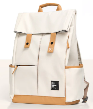 

15.6" Рюкзак Xiaomi Ninetygo Colleage Leisure Backpack, белый (6972125143358), Colleage Leisure Backpack