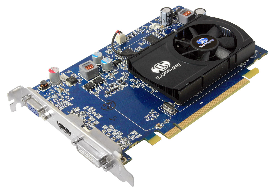 Ati radeon sapphire. Hd5550 1gb ddr2.