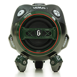 

Портативная акустика GravaStar Venus Aurora Green, 10 Вт, AUX, Bluetooth, подсветка, зеленый, Venus Aurora Green