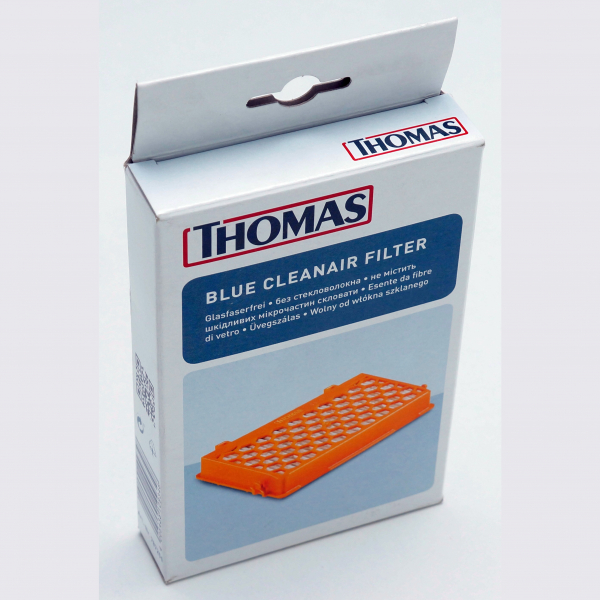 

Фильтр Thomas CLEANAIR HEPA 13, Можно мыть по мере загрязнения (787251), CLEANAIR HEPA 13