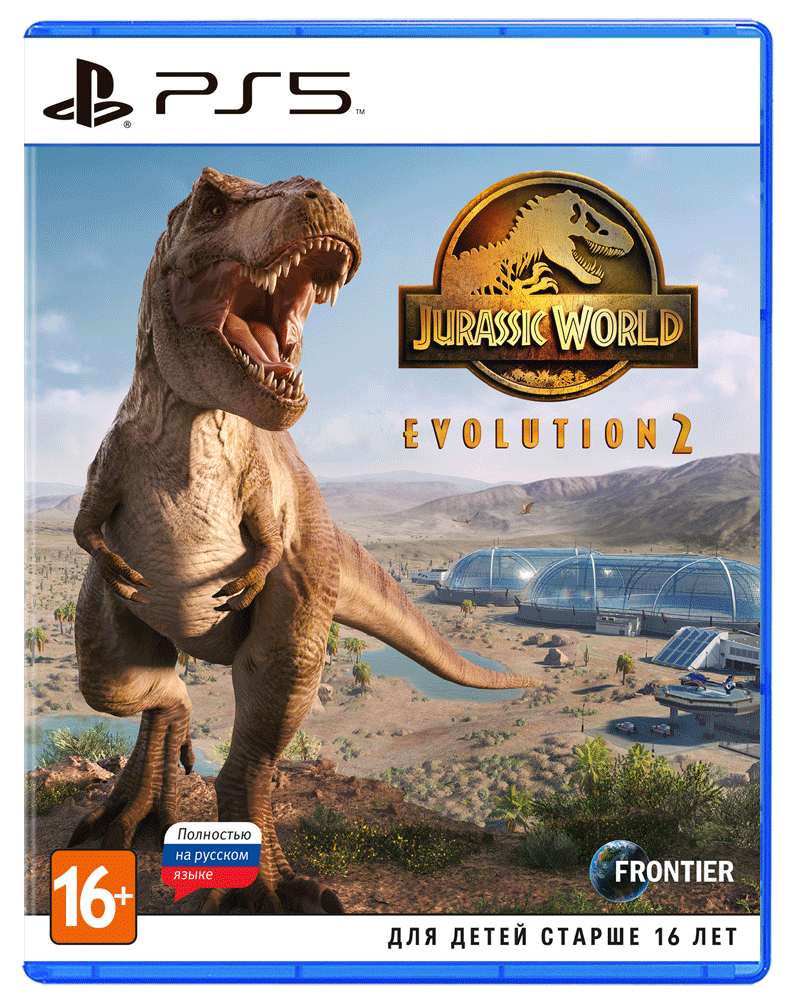 

Игра для PlayStation 5 Jurassic World Evolution 2 Стандартное издание, стратегия, симулятор, 16+ (BluRay)