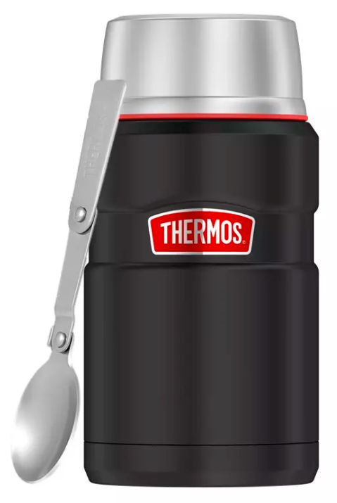 

Термос для еды THERMOS SK3020 RCMB, 710 мл, корпус сталь/колба сталь, крышка, черный (375810), SK3020 RCMB