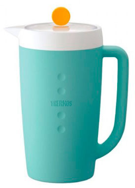 

Термокувшин THERMOS TPG-1500, 1.5 л, корпус пластик/колба пластик, голубой (144706), TPG-1500