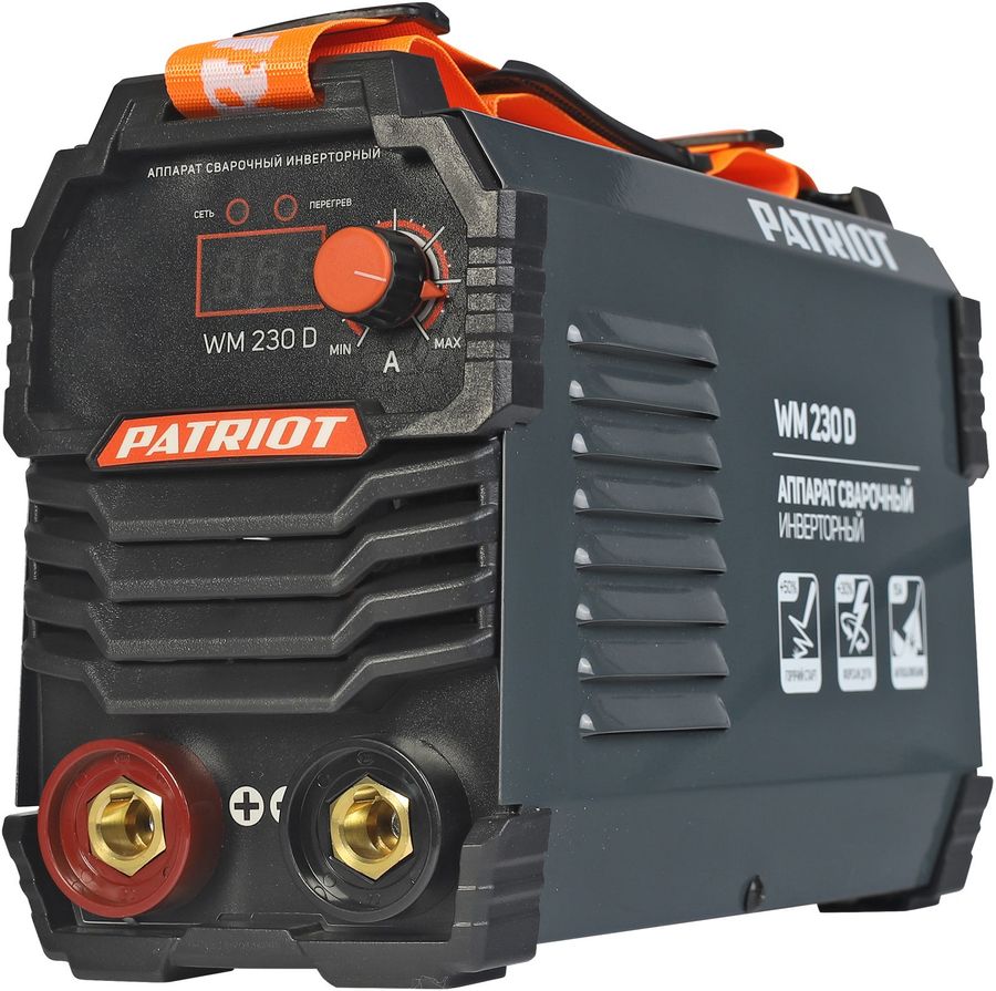 Сварочный аппарат Patriot WM230D, MMA (20А-230А)