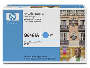 Картридж лазерный HP 644A/Q6461A, голубой