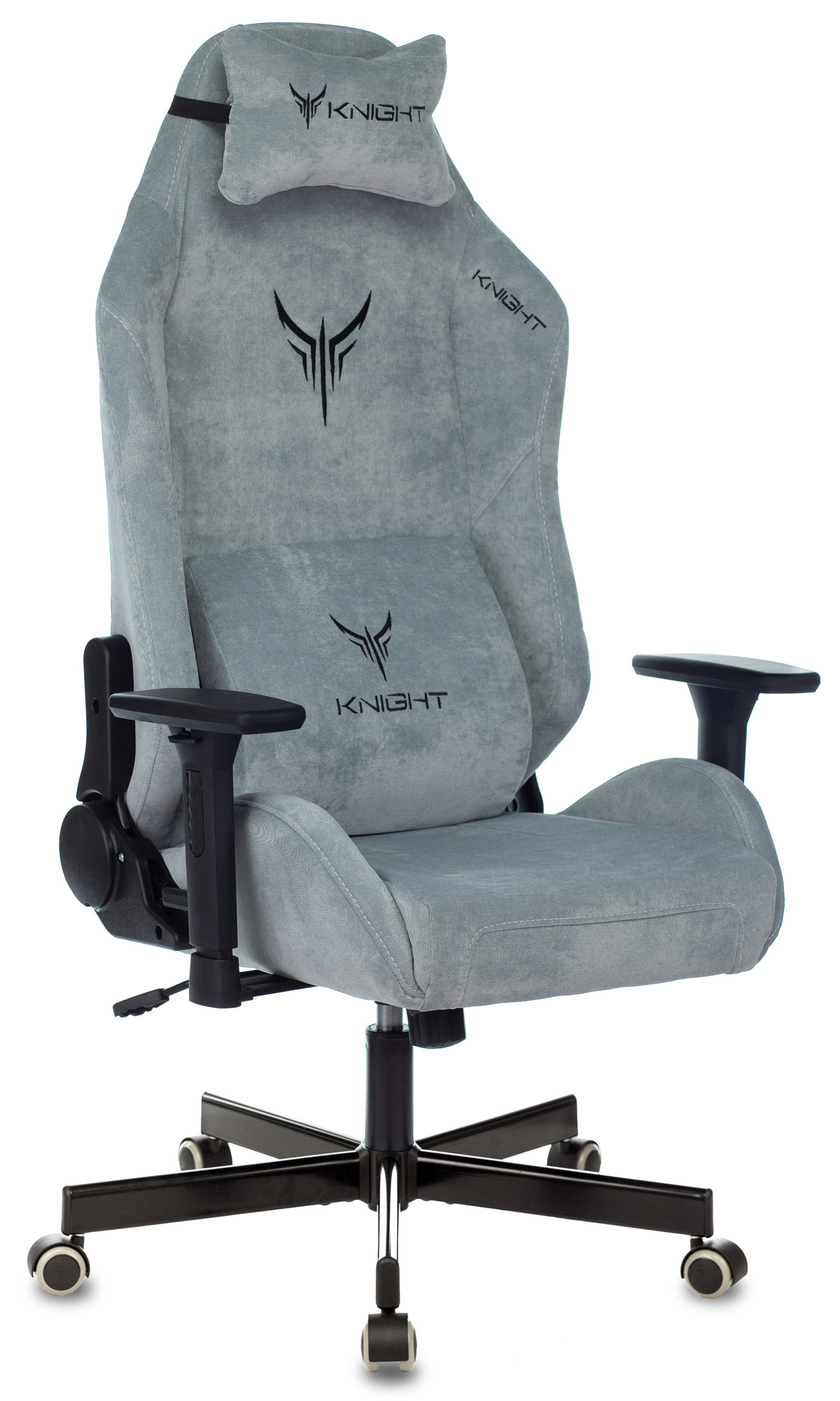 

Кресло игровое Бюрократ Knight N1 Fabric, серо-голубой (KNIGHT N1 SKY), N1 Fabric