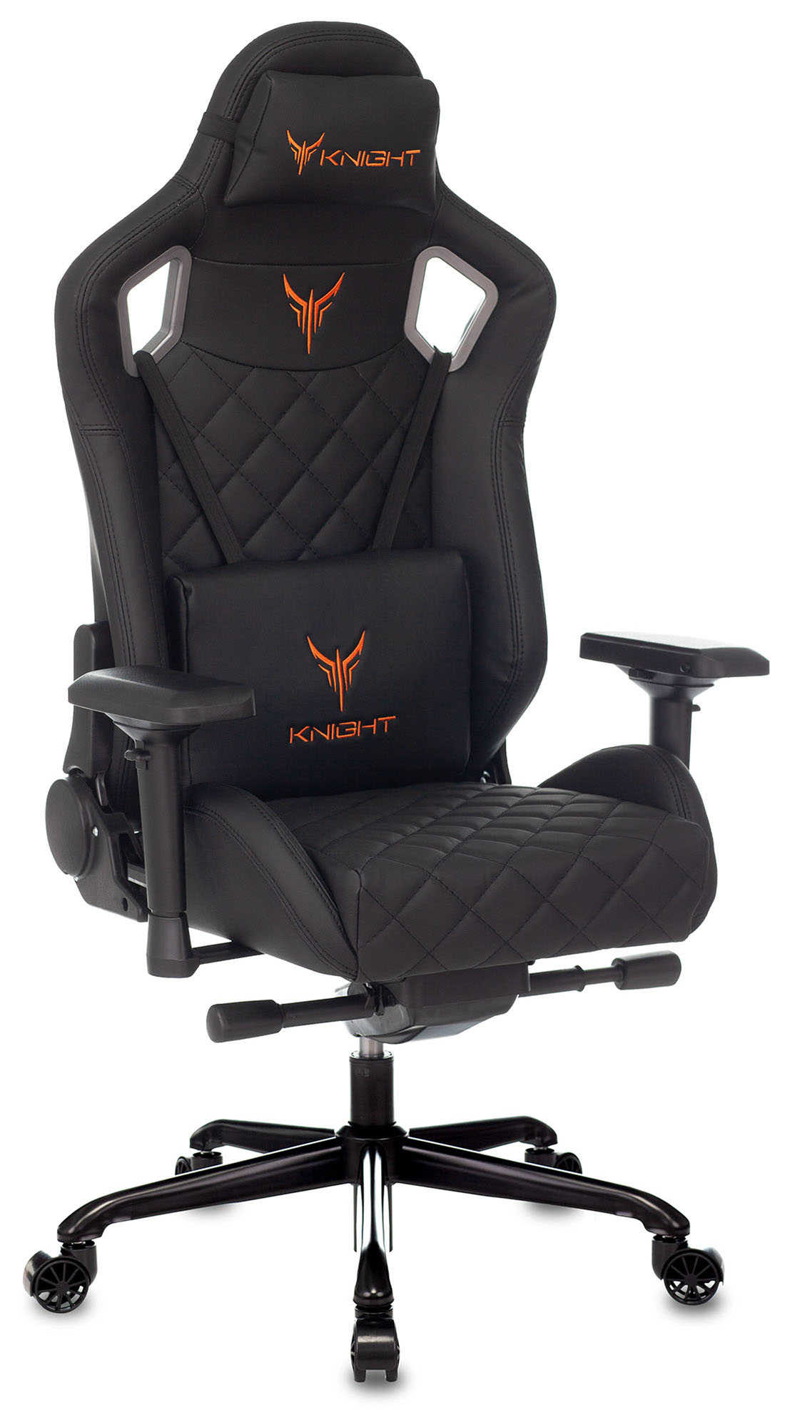 Кресло игровое Бюрократ Knight TITAN, черный