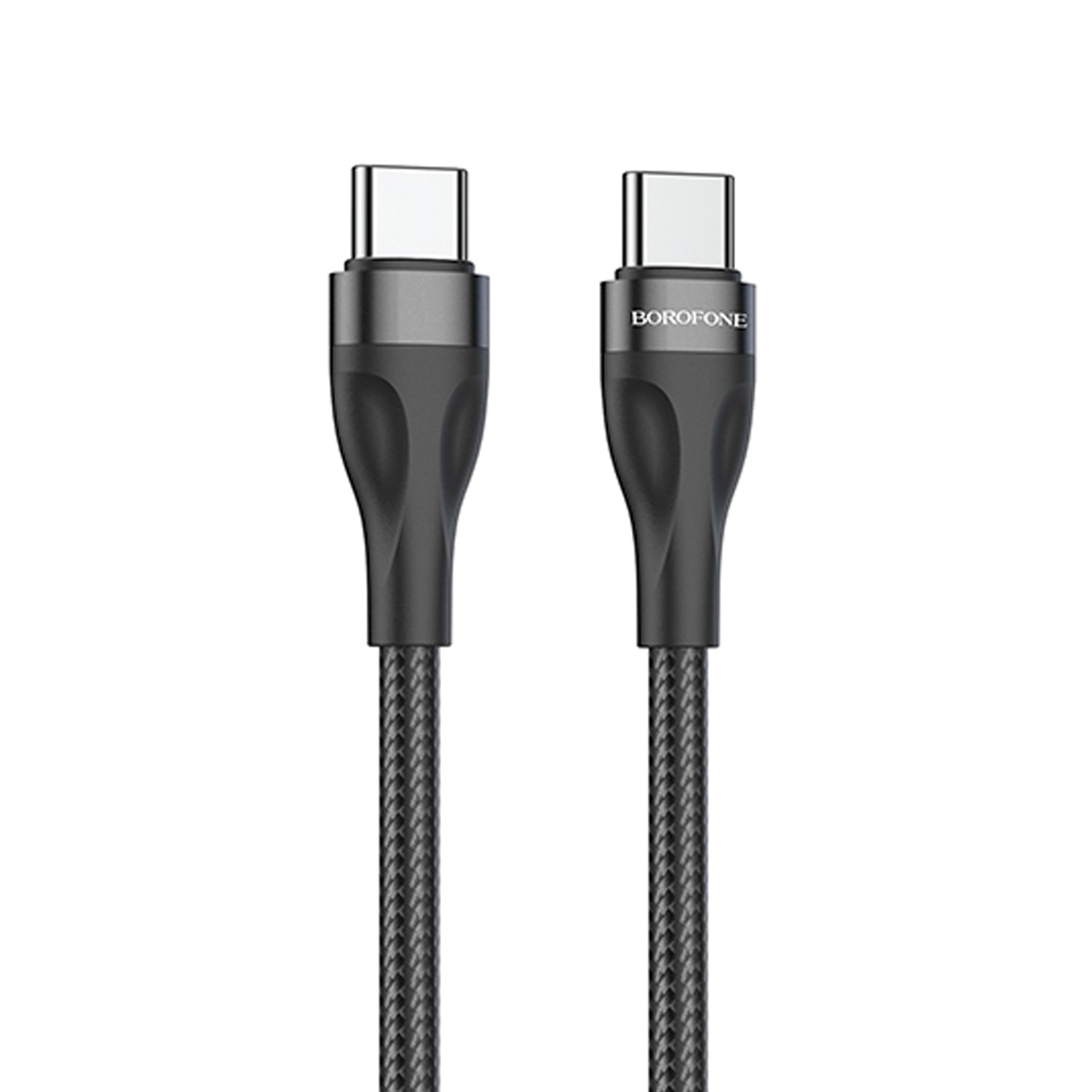 

Кабель USB Type-C-USB Type-C, 3A, 1м, черный Borofone Source BX61 (133846), BX61