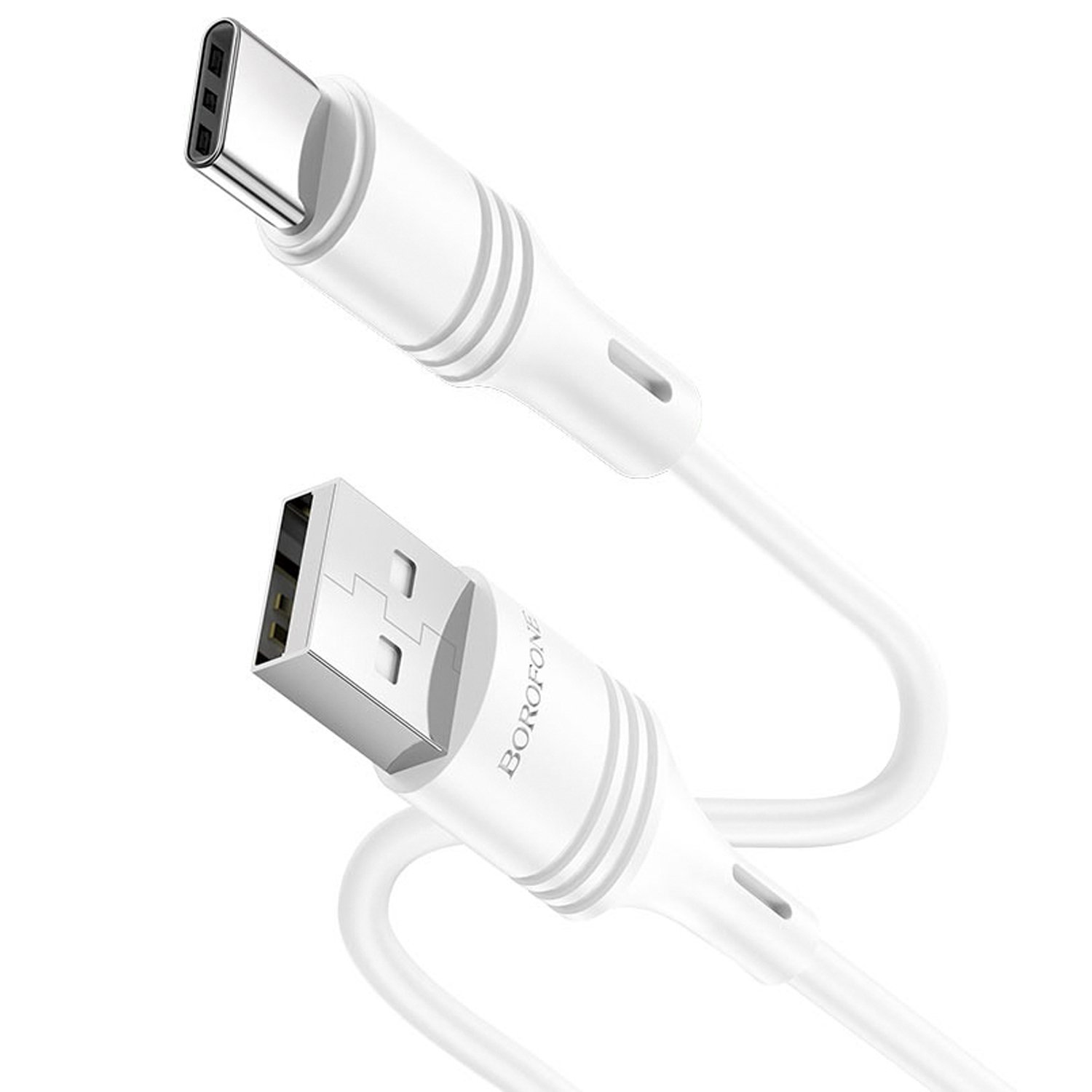 

Кабель USB-USB Type-C, быстрая зарядка, 3A 1 м, белый Borofone BX43 (133786), BX43