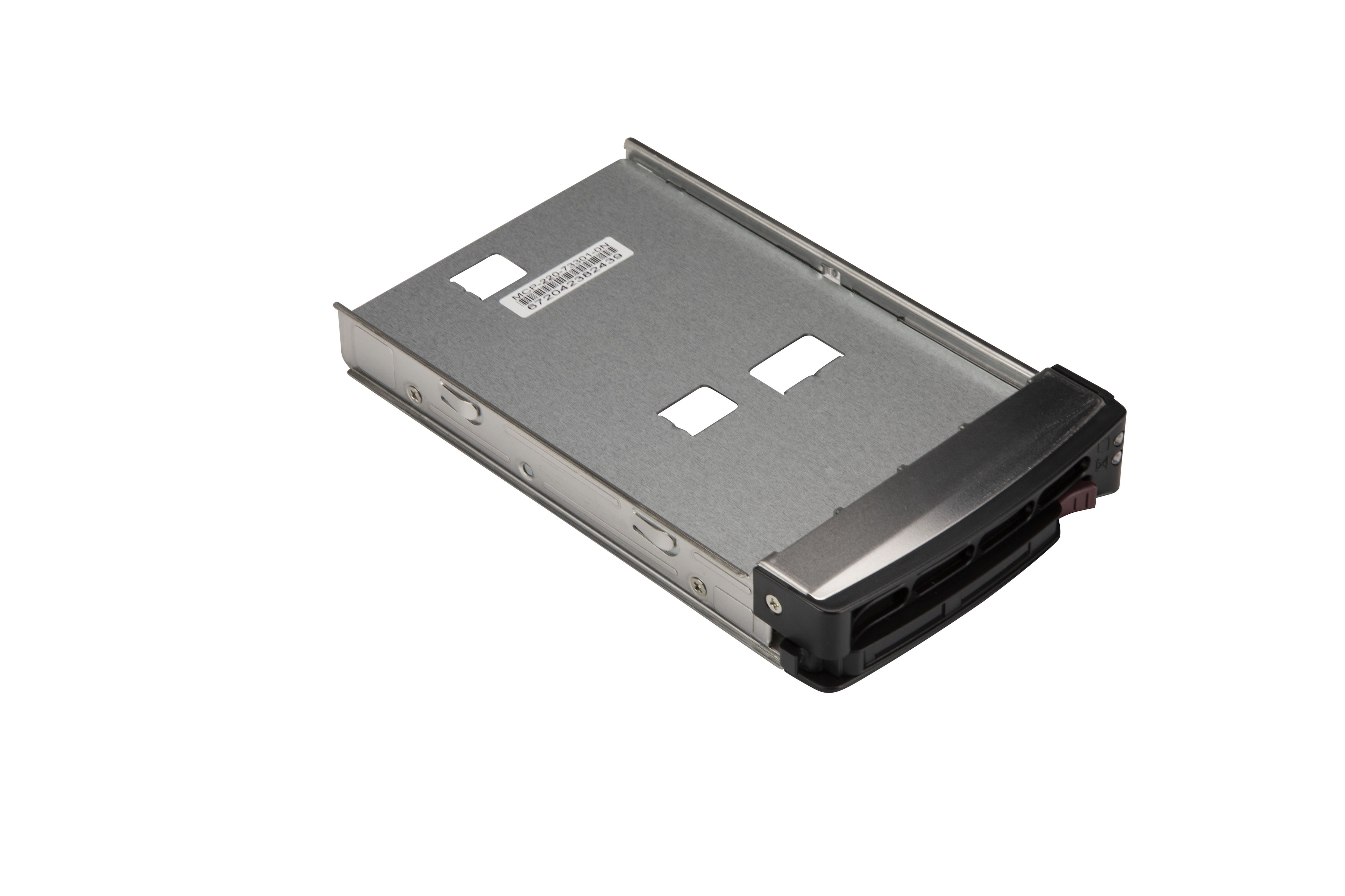 

Салазки для HDD SuperMicro MCP-220-73301-0N, 1x2.5" в отсек 3.5" HS, черный (77281), MCP-220-73301-0N