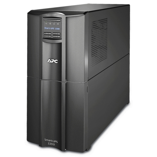 

ИБП APC Smart-UPS, 2200VA, 1980W, IEC, розеток - 9, USB, черный (SMT2200IC)