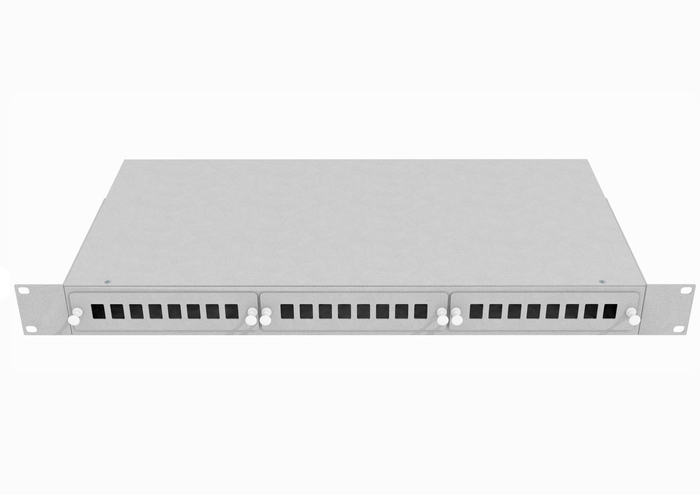 

Кросс оптический TopLAN, 1U, в стойку 19", 24шт.xSC/DLC, серый (КРС-Top-1U-24SC/DLC-GY)