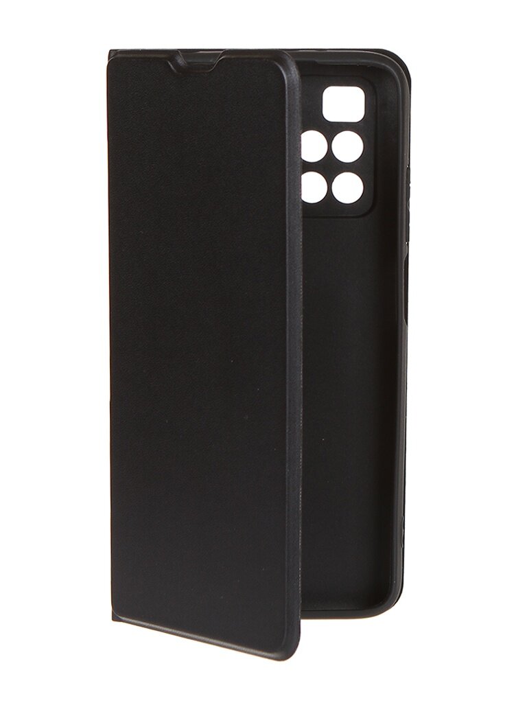 

Чехол-книжка Red Line для смартфона Xiaomi Redmi 10, пластик, искусственная кожа, черный (УТ000026737)