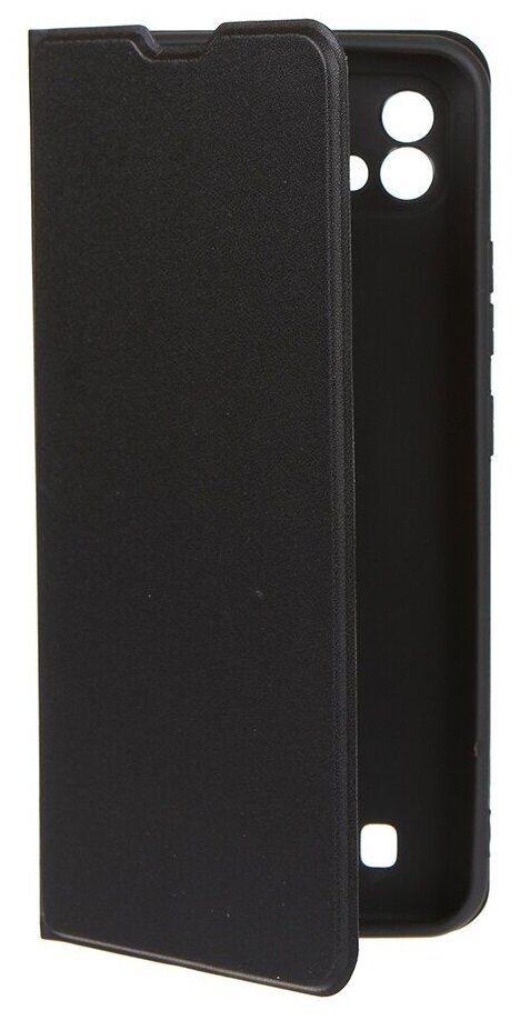 

Чехол-книжка Red Line для смартфона Realme C11 2021, пластик, искусственная кожа, черный (УТ000025332)