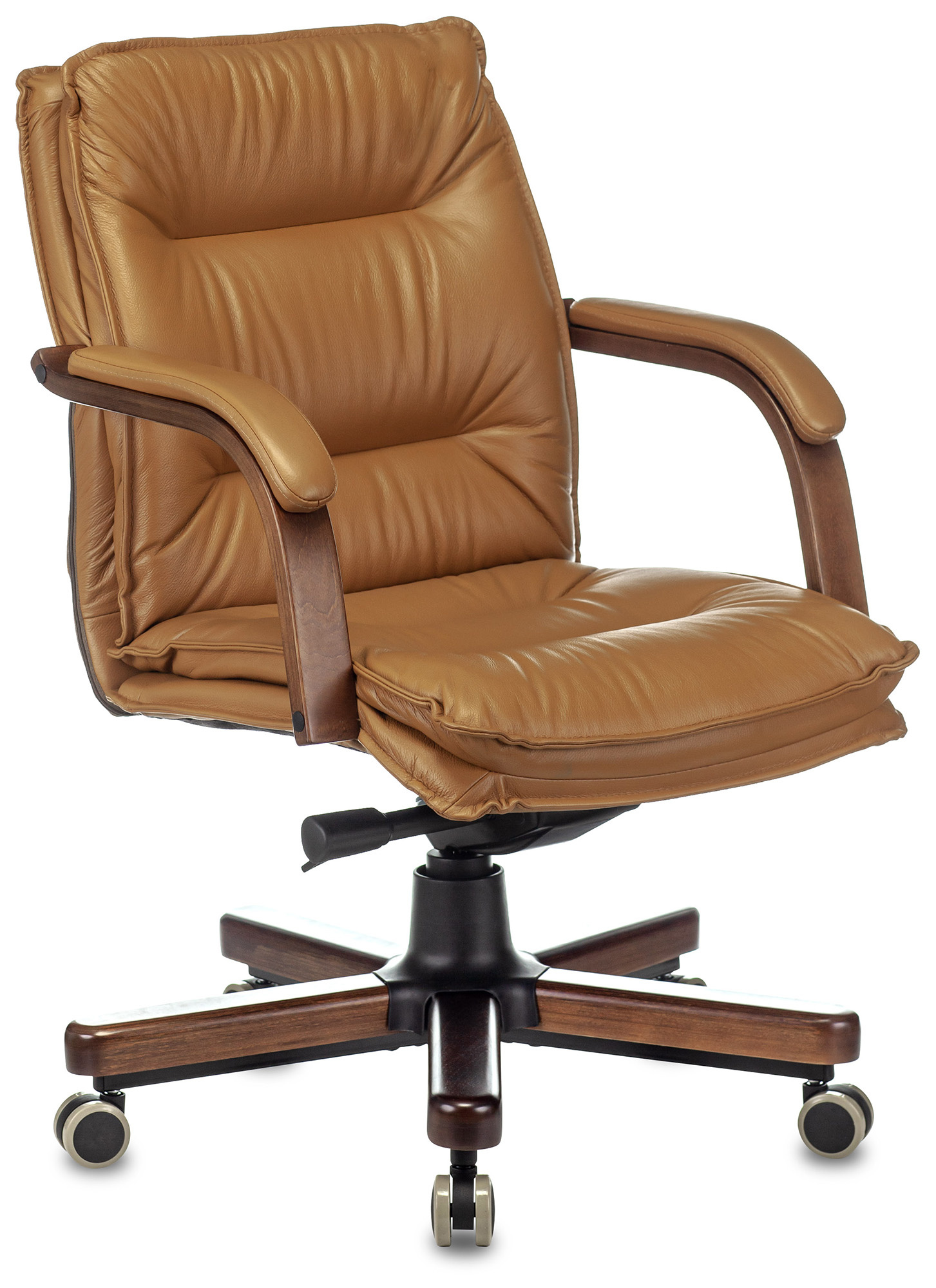 

Кресло руководителя Бюрократ T-9927WALNUT-LOW горчичный (T-9927WALNUT-LOW/MUS), T-9927WALNUT-LOW