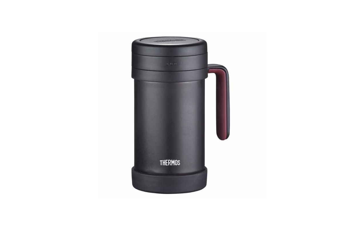 

Термос THERMOS TCMF-501, 500мл, корпус сталь/колба сталь, сито, серый (923622), TCMF-501