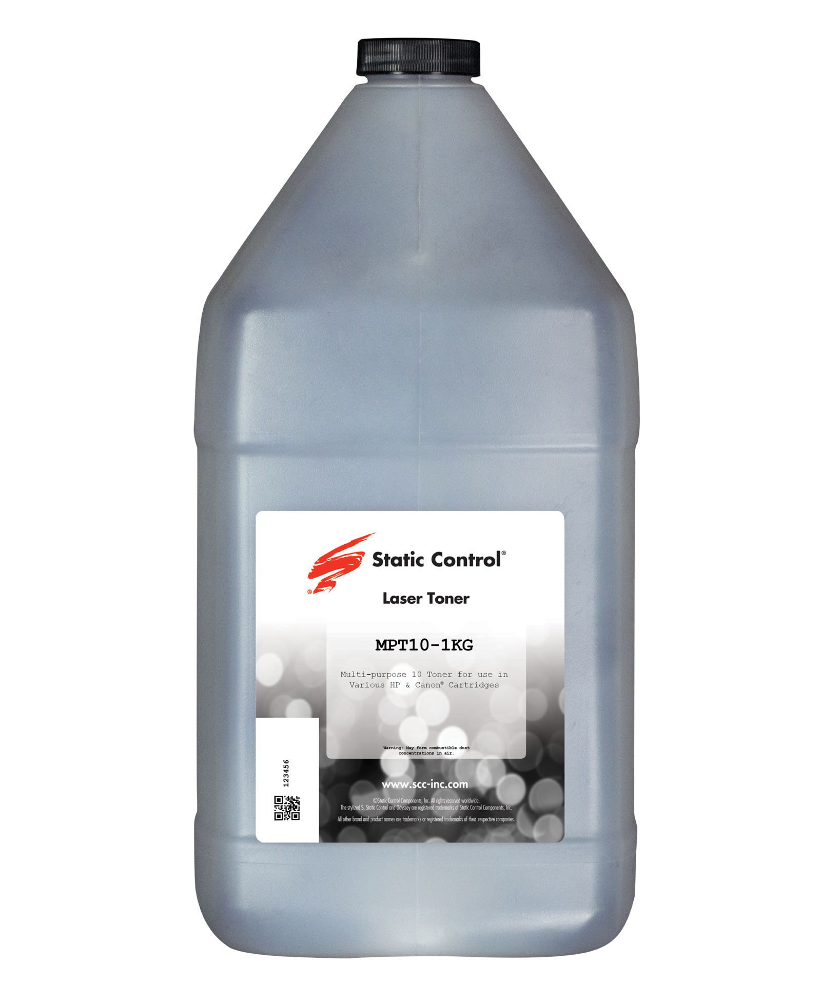 

Тонер Static Control MPT10-1KG, бутыль 1 кг, черный, совместимый для LJ P1005/ 1006/ 1505/ 1606/ P1102/ 1322/ M125 (MPT10-1KG), MPT10-1KG