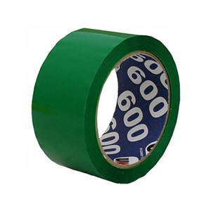 Клейкая лента упаковочная 48мм x 66м односторонняя, полипропилен, зеленый, Unibob 30488