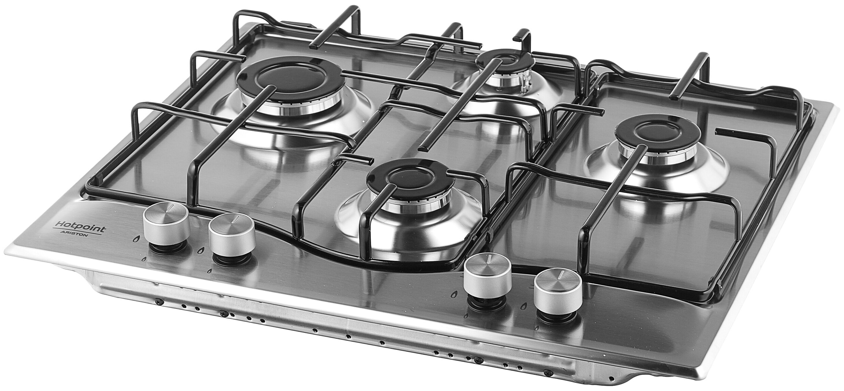 

Газовая варочная панель HOTPOINT-ARISTON PCN 642 IX / HA 4 конфорки, серебристая ( PCN 642 IX / HA), PCN 642 IX / HA