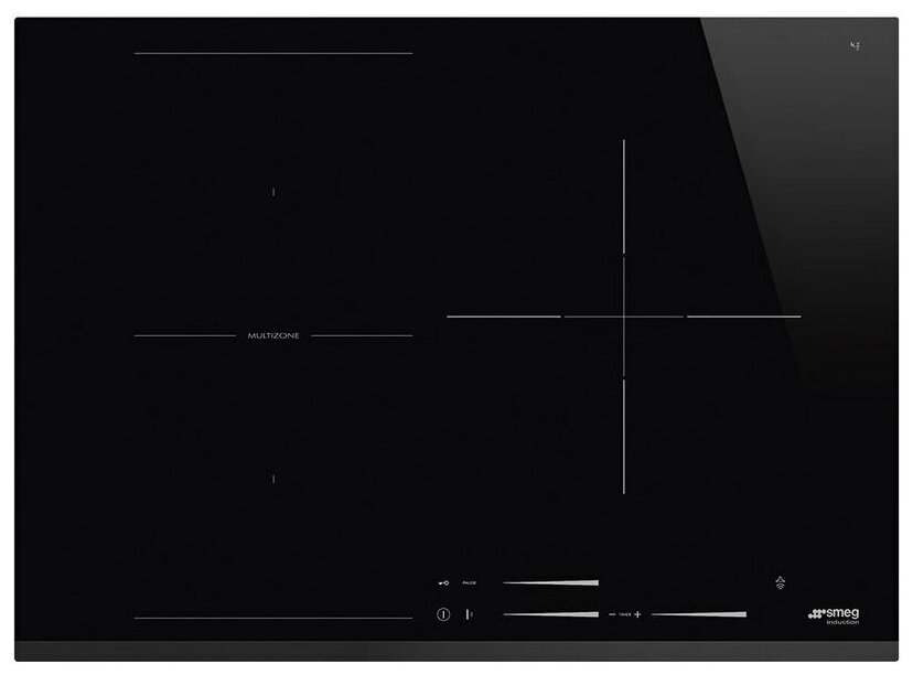 

Индукционная варочная панель SMEG SI1M7733B 3 конфорки, черный (SI1M7733B), Черная, SI1M7733B