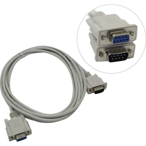 

Кабель COM(9M)-COM(9F), 3 м, белый KS-is (KS-366-3)