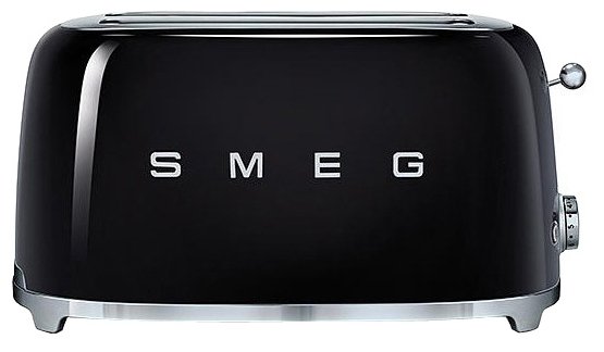 

Тостер SMEG TSF02BLEU 1500Вт, подогрев, размораживание, черный (TSF02BLEU), TSF02BLEU