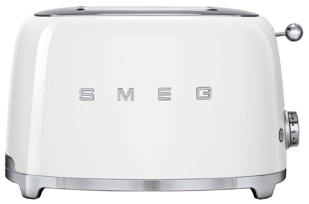

Тостер SMEG TSF03WHEU 950 Вт, подогрев, размораживание, белый (TSF03WHEU), TSF03WHEU