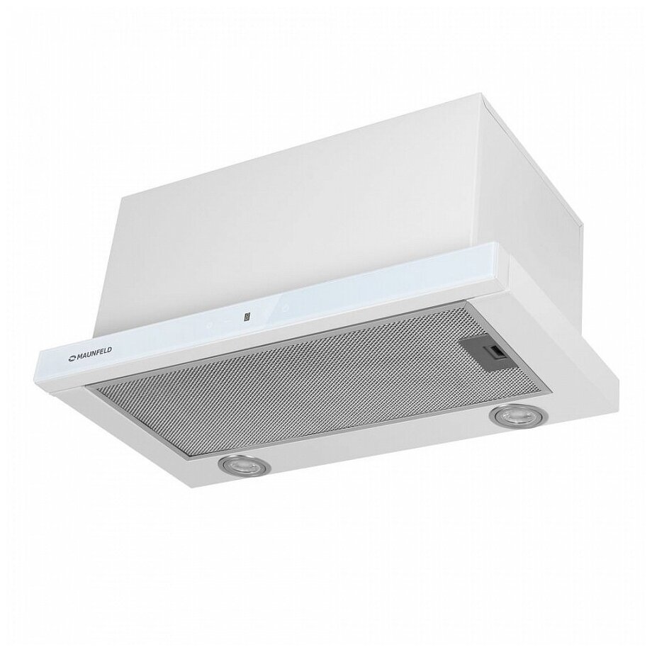 

Встраиваемая вытяжка Maunfeld TS Touch 50, белый (TS Touch 50 Glass White), TS Touch 50