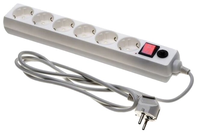 Сетевой фильтр BURO 600SH-16-1.8-W,