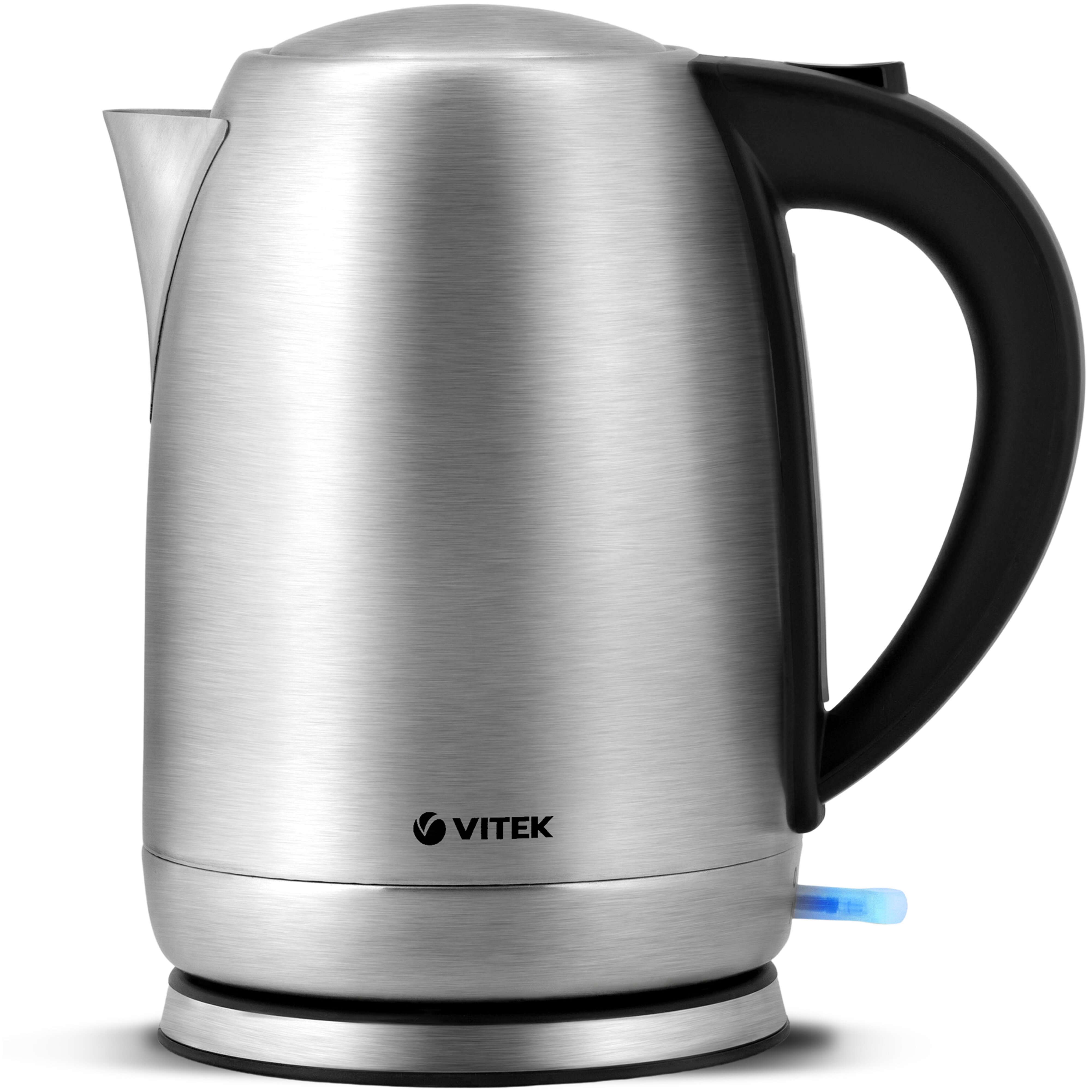

Чайник электрический VITEK VT-7033 1.7л. 2.2 кВт, металл, серебристый (VT-7033), VT-7033