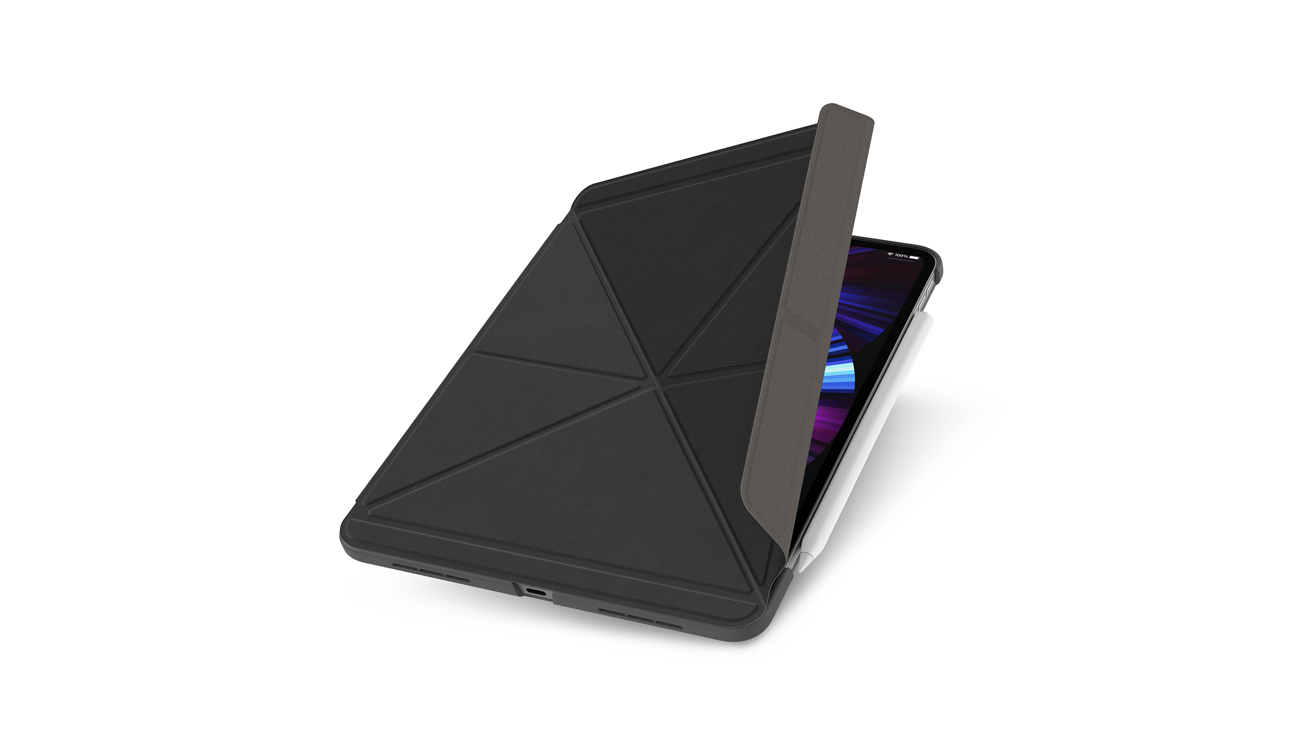 

Чехол MOSHI VersaCover для планшета Apple iPad Pro 11", пластик/микрофибра, угольно-черный (99MO056086)