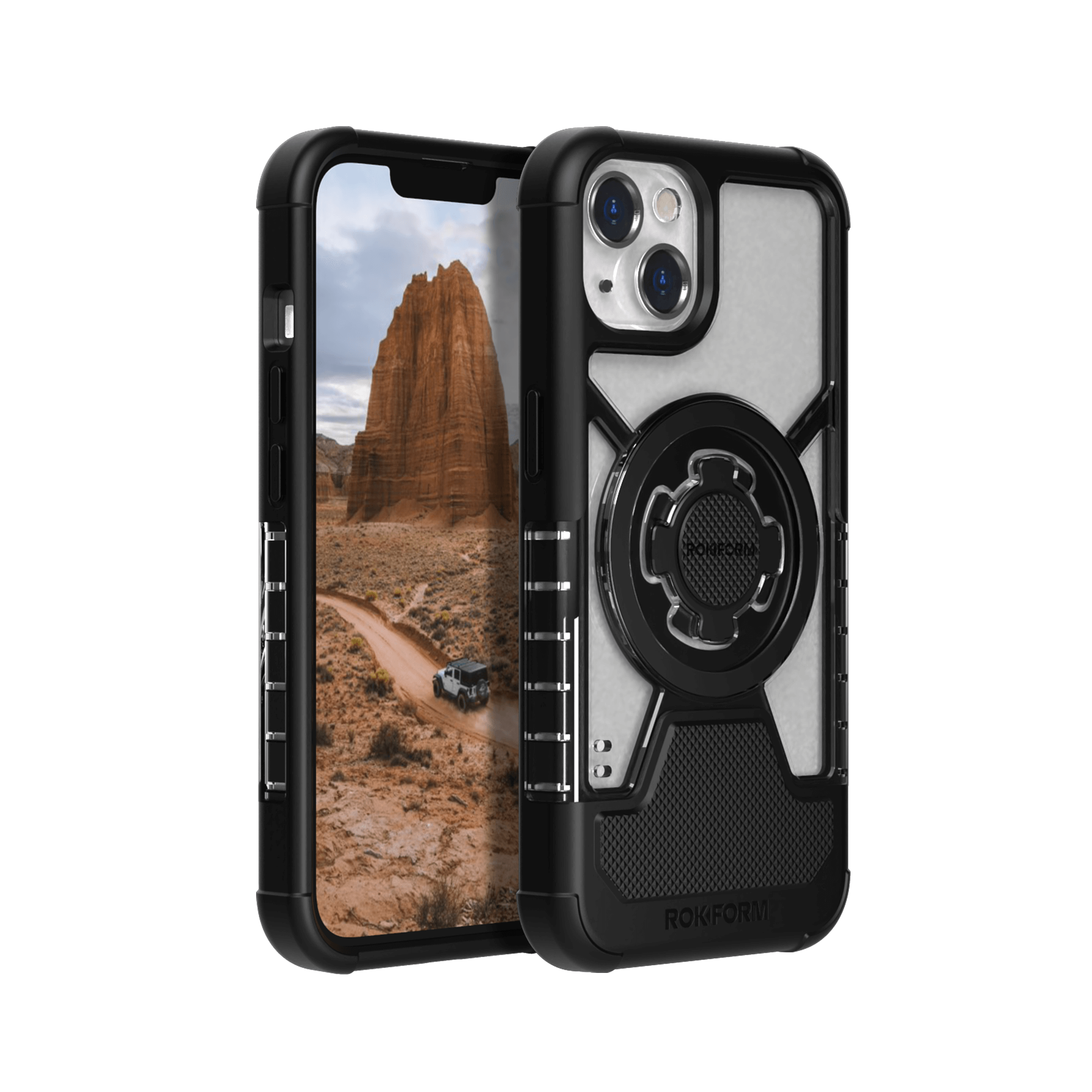 

Чехол-накладка Rokform Crystal для смартфона Apple iPhone 13, поликарбонат, прозрачный (308220P)