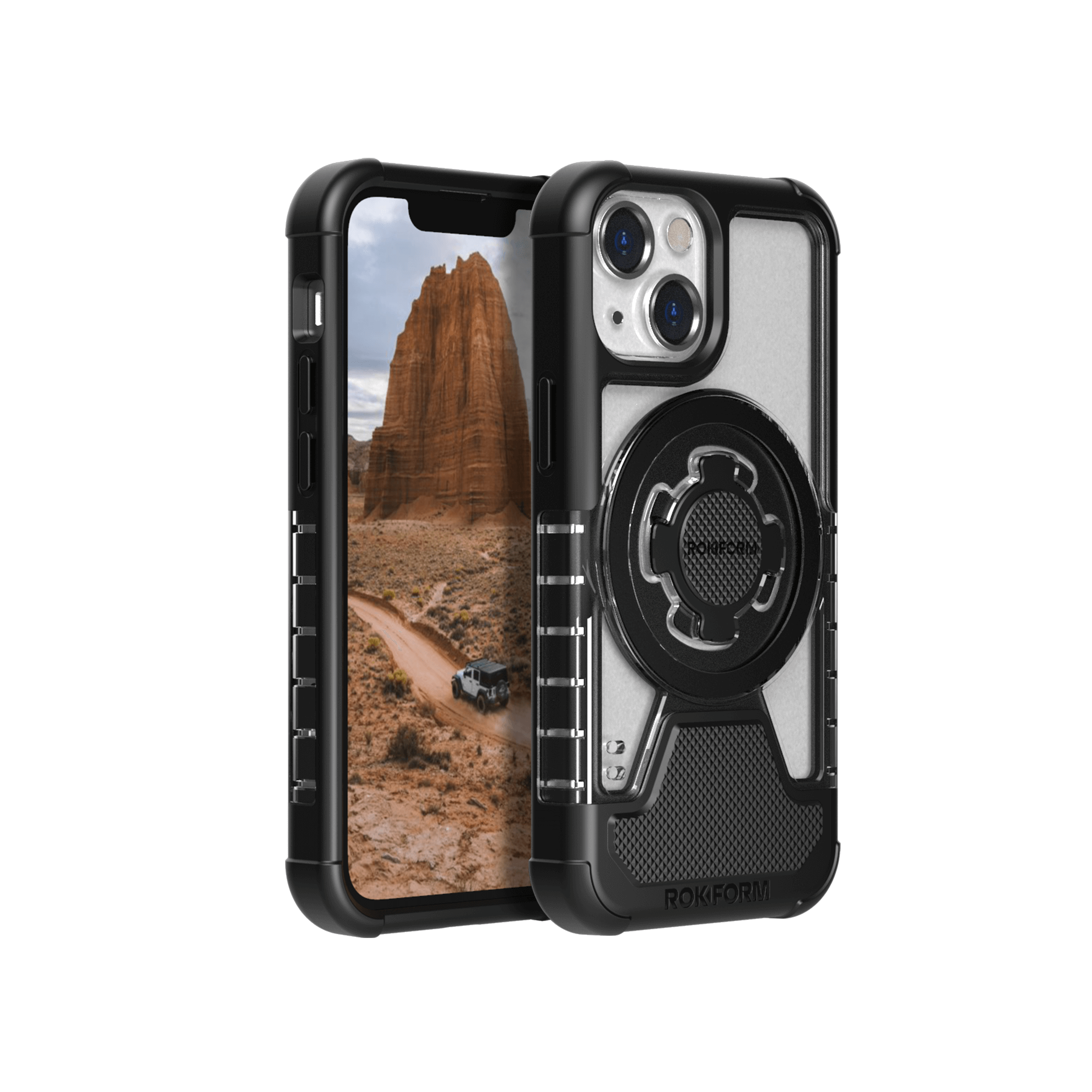 

Чехол-накладка Rokform Crystal Wireless для смартфона Apple iPhone 13 mini, поликарбонат, прозрачный (308120P)
