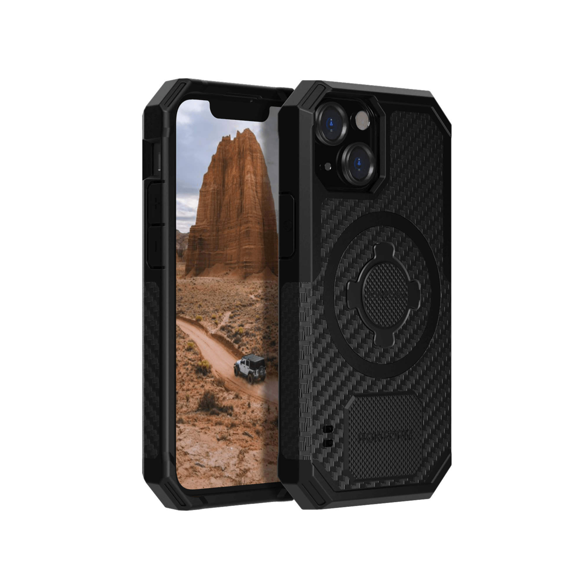 

Чехол-накладка Rokform Rugged Case для смартфона Apple iPhone 13 mini, поликарбонат, черный (308401P)