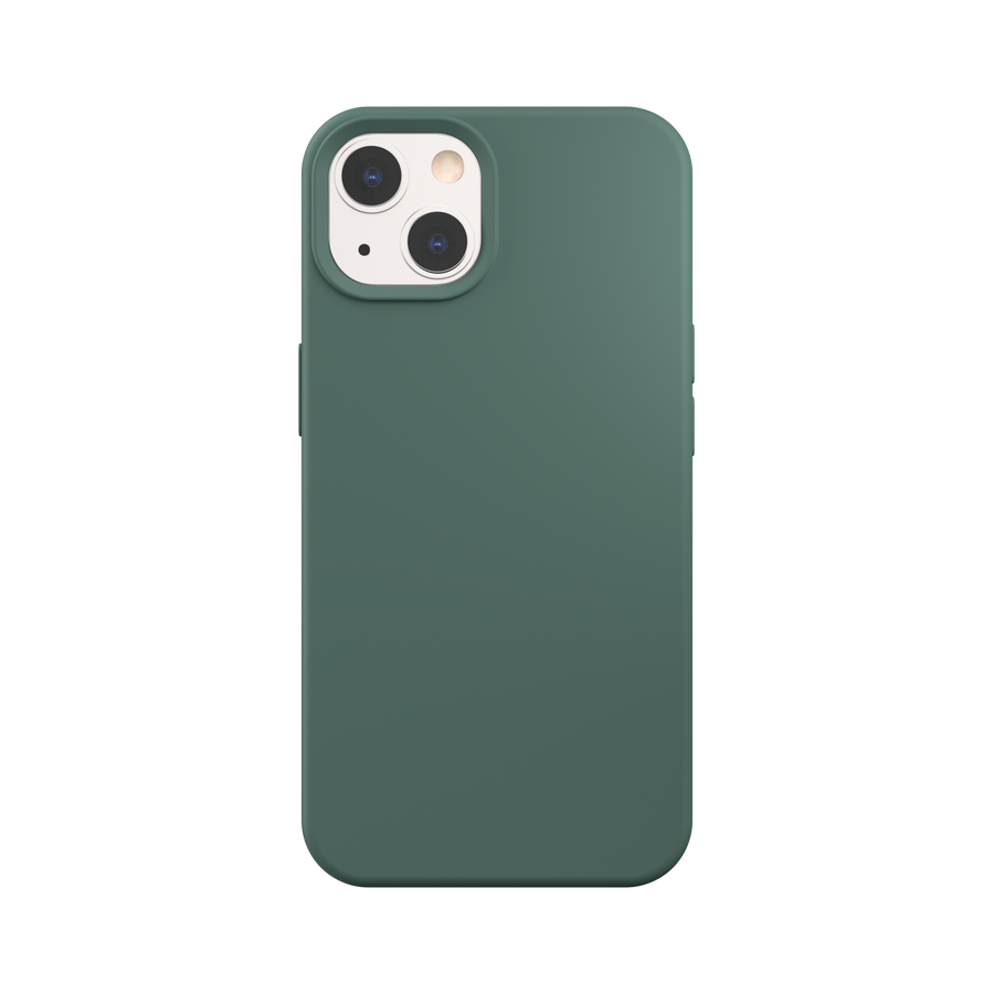 

Чехол-накладка SwitchEasy MagSkin для смартфона Apple iPhone 13, силикон, зеленый (ME-103-208-224-175)