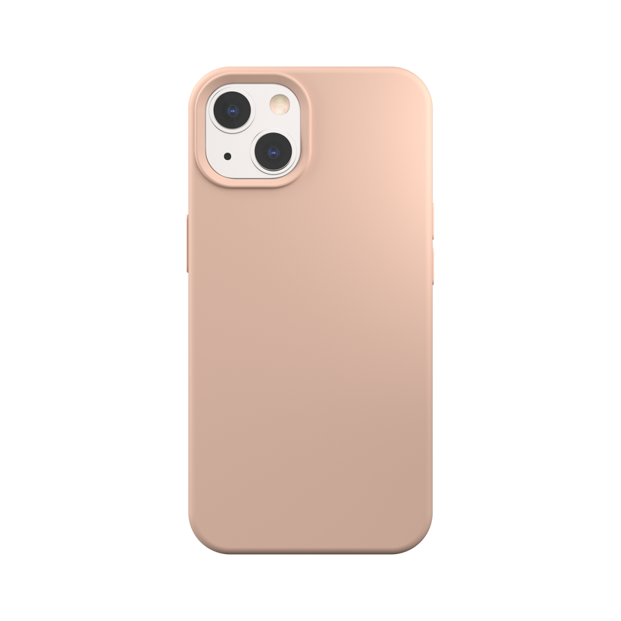 

Чехол-накладка SwitchEasy MagSkin для смартфона Apple iPhone 13, силикон, песочно-розовый (ME-103-208-224-182)