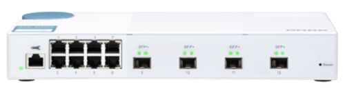 

Коммутатор QNAP QSW-M408S, управляемый, кол-во портов: 8x1 Гбит/с, кол-во SFP/uplink: SFP+ 4x10 Гбит/с (QSW-M408S), QSW-M408S