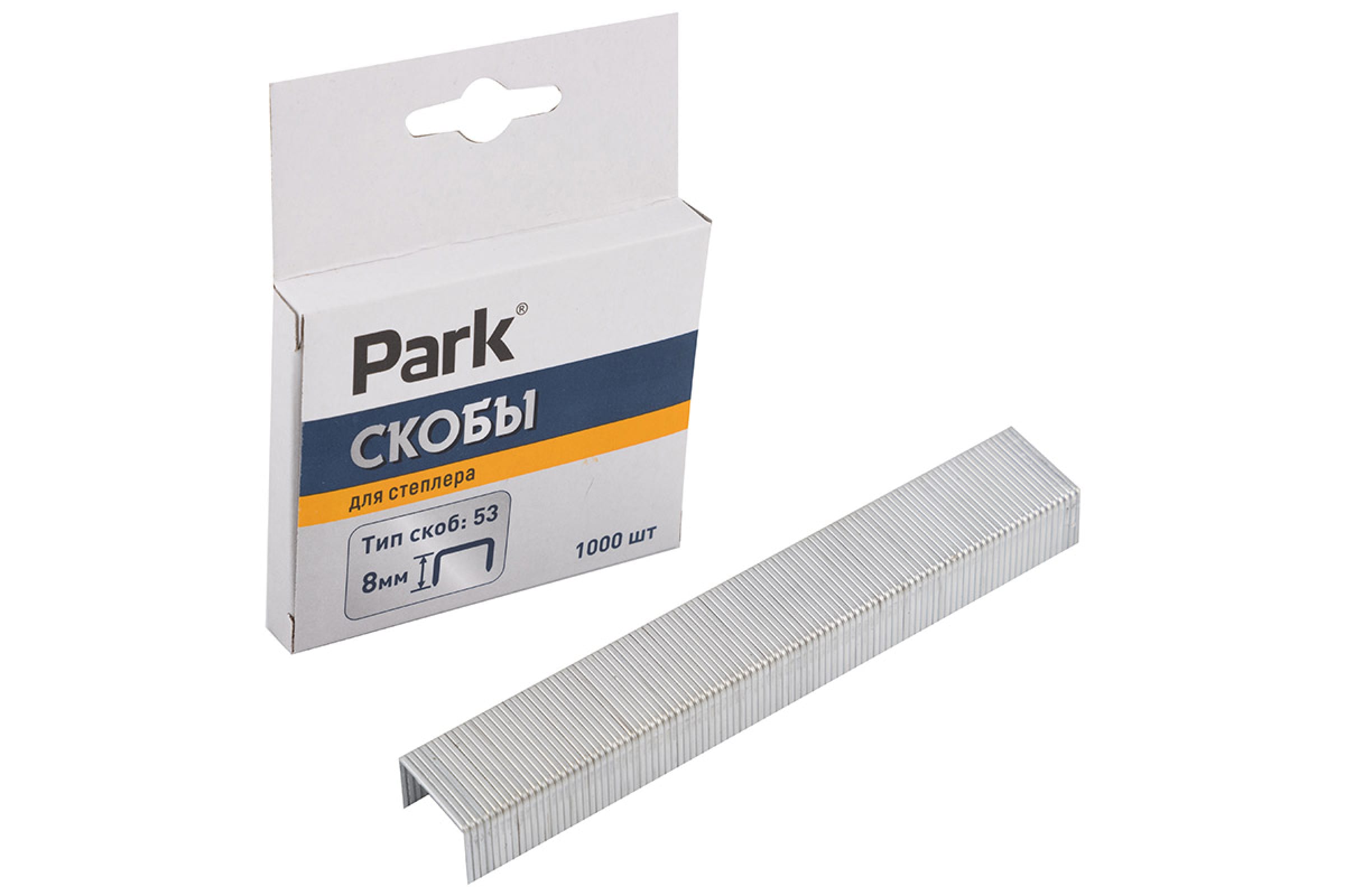 

Скобы Park, тип: 53/A/10/JT21, 11.3ммx8мм (009175) 1000шт