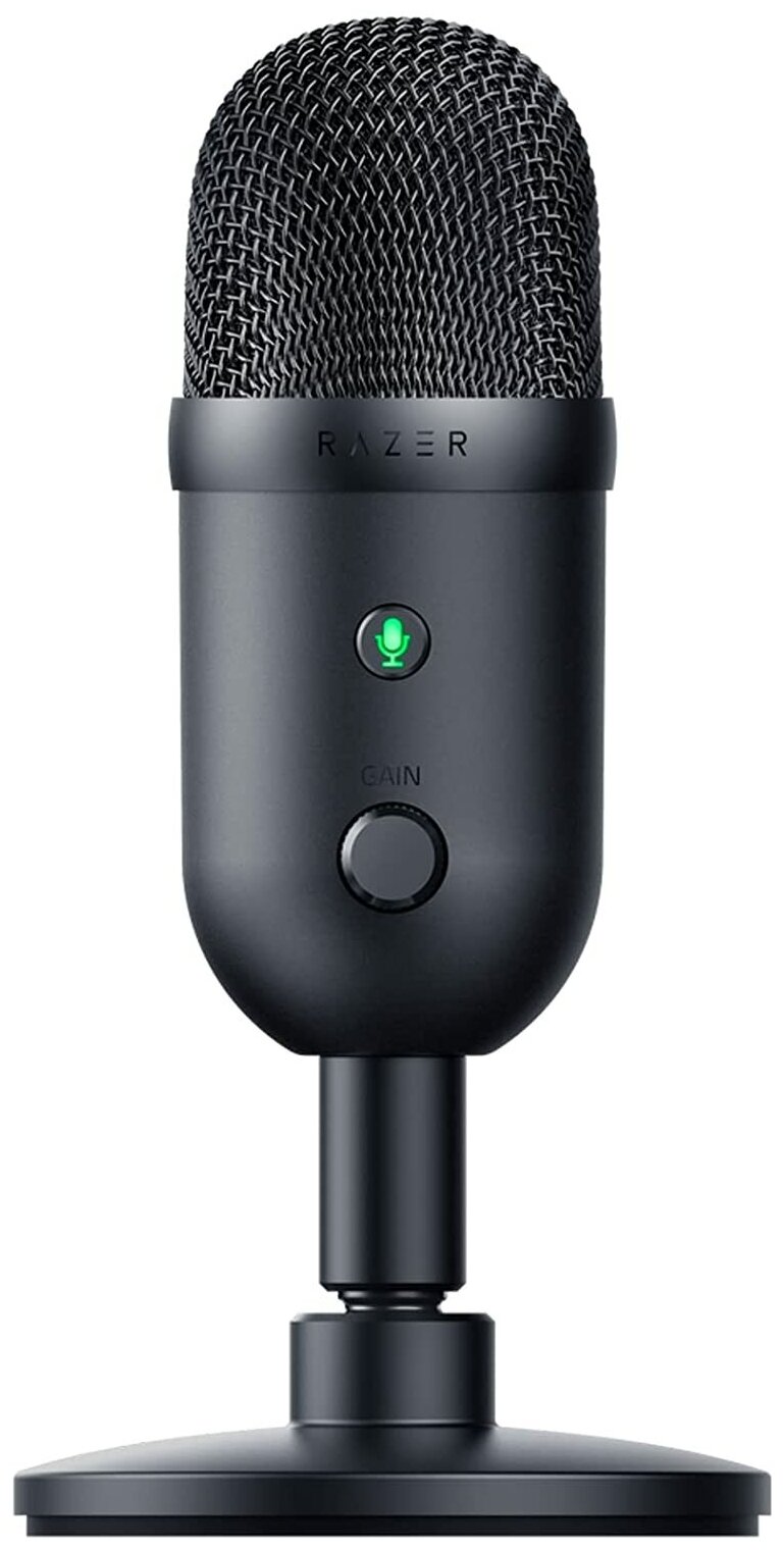 

Микрофон Razer Seiren V2 X, конденсаторный, черный (RZ19-04050100-R3M1), Seiren V2 X