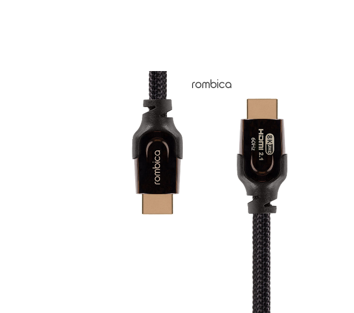 

Кабель HDMI(19M)-HDMI(19M) v2.1 4K, 3 м, черный Rombica (CB-DX30)