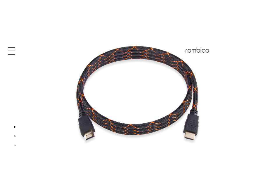 

Кабель HDMI(19M)-HDMI(19M) v2.0b 4K, 3 м, черный Rombica (CB-ZX30B)