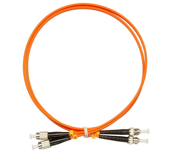 

Патч-корд оптический TopLan, FC/PC-ST/PC, многомодовый, 50/125, OM2, двойной, 1.5м, оранжевый (DPC-TOP-OM2-FC/P-ST/P-1.5)