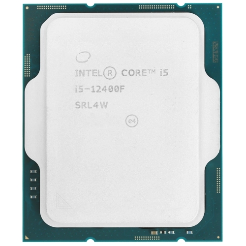 

Процессор Intel Core i5-12400F Alder Lake, 6C/12T, 2500MHz 18Mb TDP-65 Вт/117 Вт LGA1700 tray (OEM) (CM8071504555318S), 12400F