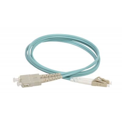 

Патч-корд оптический ITK, LC/UPC-SC/UPC, многомодовый, 50/125, OM3, двойной, 5м, голубой (FPC5003-LCU-SCU-C2L-5M), Бирюзовый