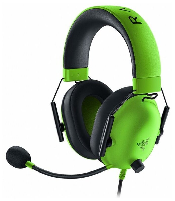 

Проводная гарнитура Razer Blackshark V2 X - Green, 2xJack 3.5mm, зеленый (RZ04-03240600-R3M1), Blackshark V2 X - Green