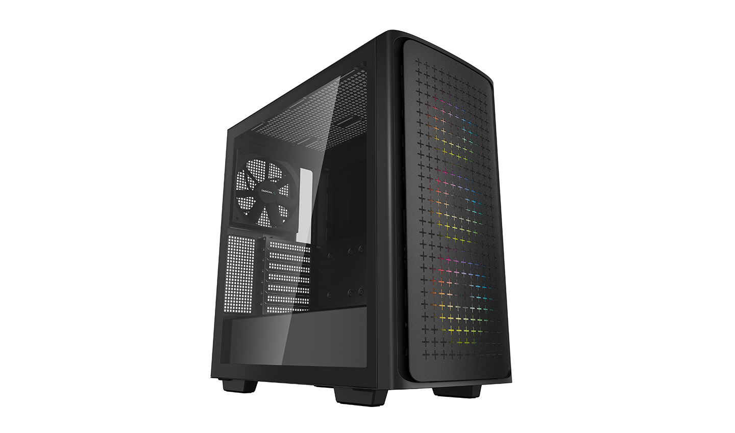 

Корпус Deepcool CK560, EATX, Midi-Tower, 2xUSB 3.0, USB Type-C, RGB подсветка, черный, без БП (R-CK560-BKAAE4-G-1), CK560