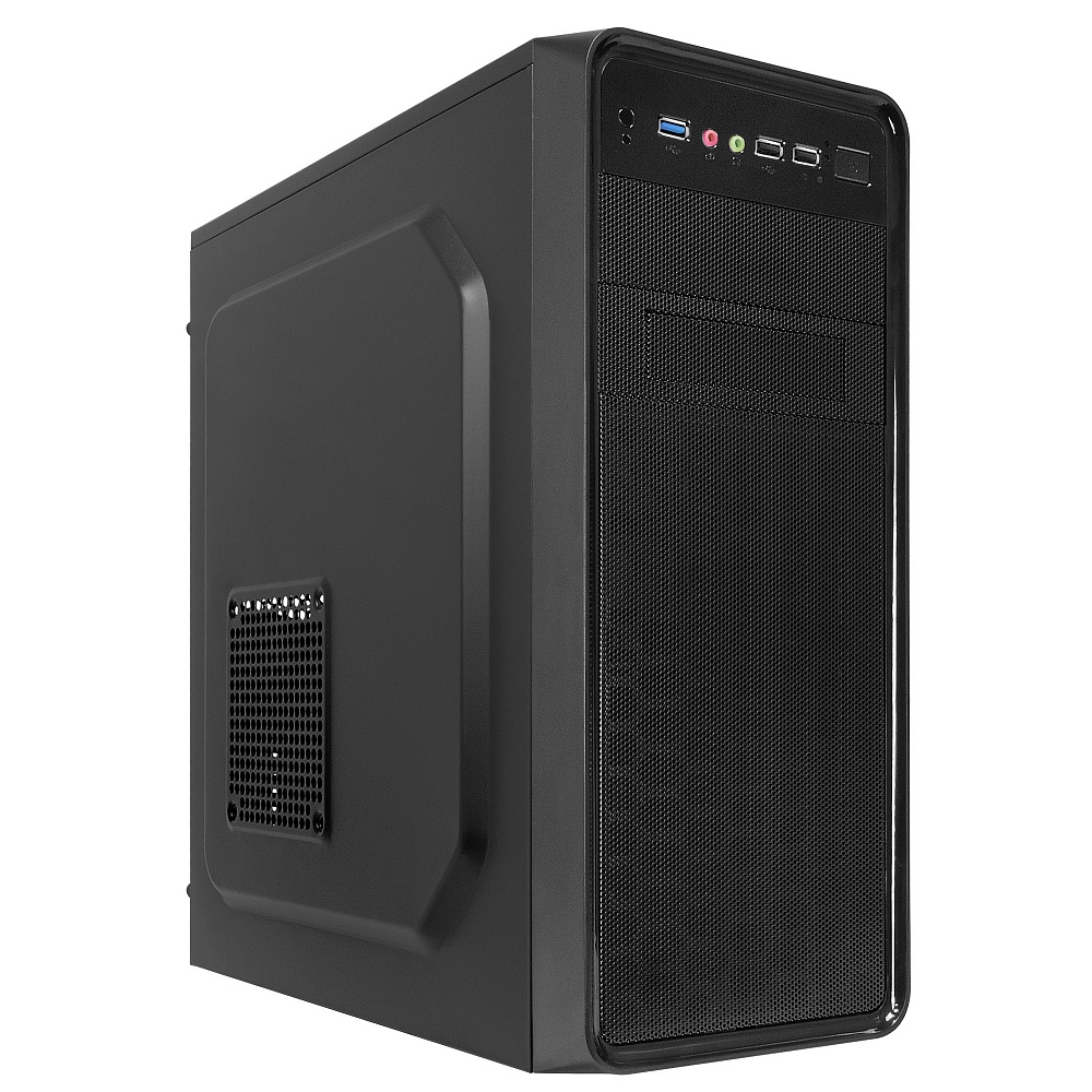 

Корпус CROWN CMC-611, ATX, Midi-Tower, USB 3.0, черный, Без БП (CM000003138), CMC-611